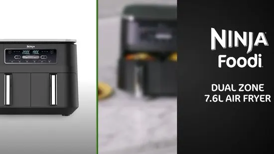 Ninja Foodi AF300EU Dubbele Airfryer XXL - Dubbele Mand - 7.6 Liter - Dual Zone Technologie - afbeelding 2