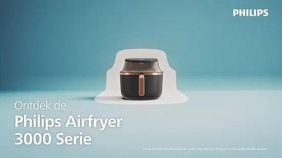 Philips 3000 Series Airfryer - NA321/00 - Kijkvenster - RapidAir Plus - 4.2L - Tot 4 Personen - Zwart - afbeelding 2