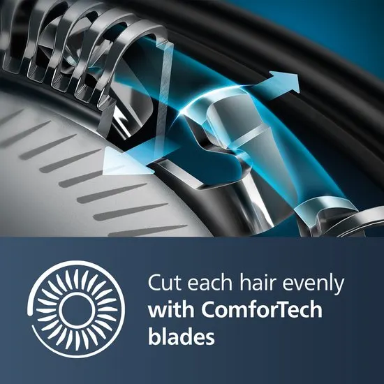 Philips Shaver 5000 Series S5466/17 - Elektrisch scheerapparaat – met trimmer – mannen - Blauw - afbeelding 3