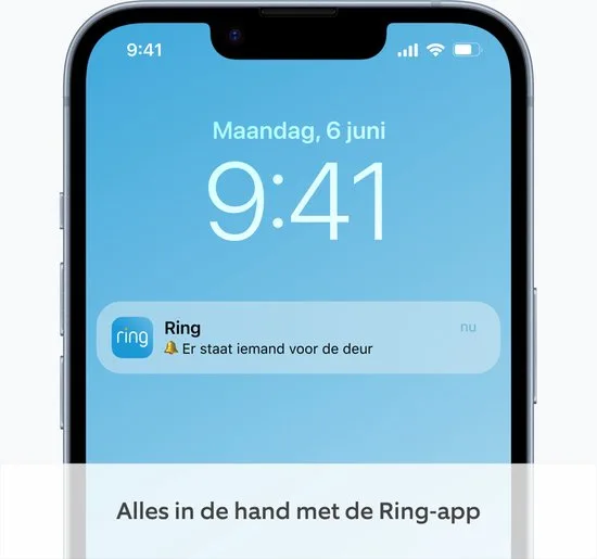 Ring Battery Video Doorbell - Draadloos - 1440p HD-video - Zilver - afbeelding 4