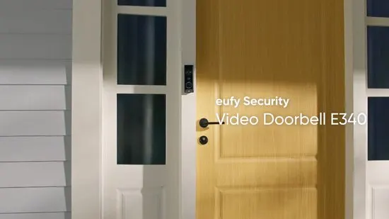 eufy Security E340 Video Deurbel – Video Doorbell - Dual-Cam technologie, 2K Full HD-resolutie, kleur nachtzicht, AI-pakketdetectie, geen maandelijkse kosten, draadloze installatie, compatibel met Alexa en Google Assistant - afbeelding 2