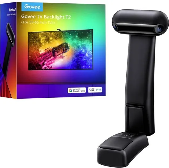 Govee TV Backlight T2 55–65 inch - tv led strip - RGBIC - app-bediening - Alexa/Google - afbeelding 3