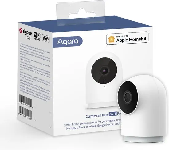 Aqara Camera Hub G2H Pro - Slimme Beveiligingscamera - 1080p Full HD - Zigbee 3.0 Hub - HomeKit Secure Video