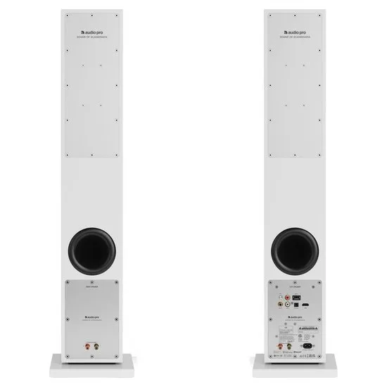 Audio Pro A38 Smart Multiroom Actieve Vloerstaande Speakers - 2x75W - Multiroom Ondersteuning - Draadloze streaming via wifi en Bluetooth - Wit - afbeelding 4