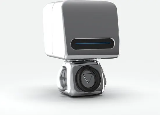 Mobility on Board, Draadloze Bluetooth Luidspreker Robot Model, Zilveren - afbeelding 3