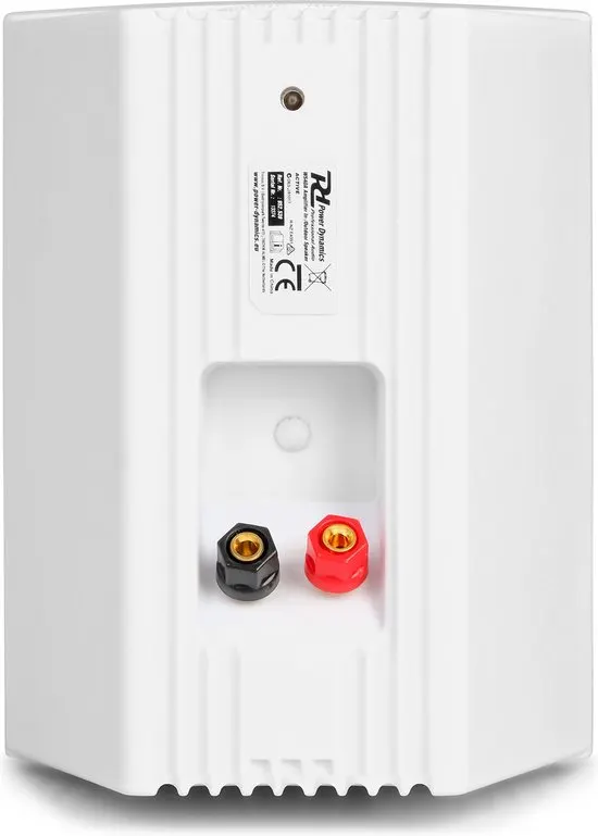 Speakerset - Power Dynamics WS40A - Waterdichte WiFi speakers / Bluetooth speakers - 200W - 4 inch - Ideaal voor terras of overkapping - Wit - afbeelding 2