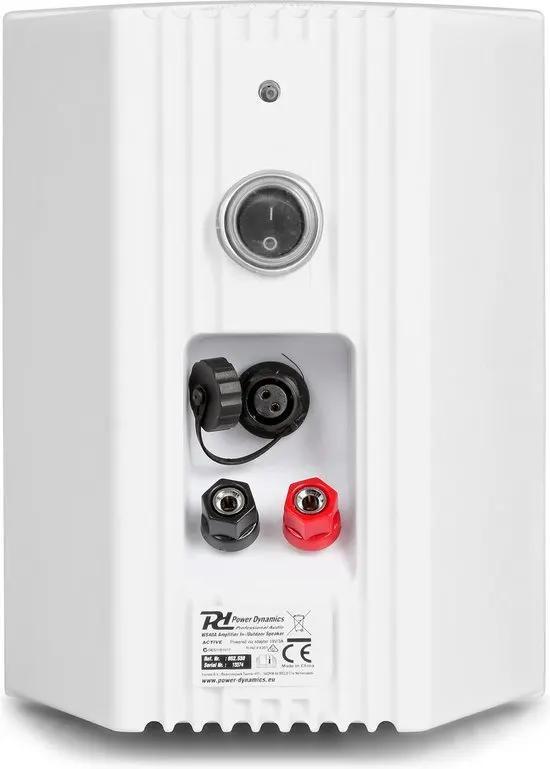 Speakerset - Power Dynamics WS40A - Waterdichte WiFi speakers / Bluetooth speakers - 200W - 4 inch - Ideaal voor terras of overkapping - Wit - afbeelding 3