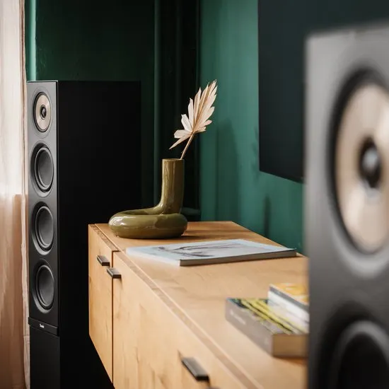 Teufel STEREO L 2 - Vloerstaande streaming speakers - Wifi, bluetooth - Coaxiaal chassis - Airplay 2, Google Cast, Tidal, Spotify Connect - Set van 2 - zwart - afbeelding 5