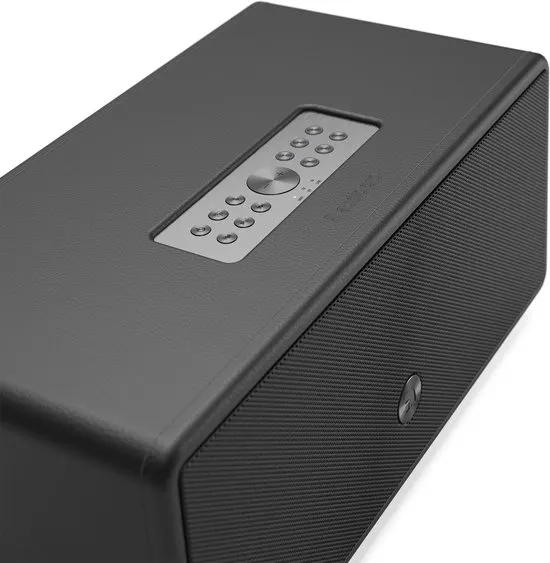 Audio Pro Drumfire D-2 Smart Multiroom Actieve Luidspreker – 2x20W + 60W Klasse D – Krachtig Stereo Geluid & Rijke Basweergave – Wifi, Bluetooth & AirPlay 2 – Zwart - afbeelding 4