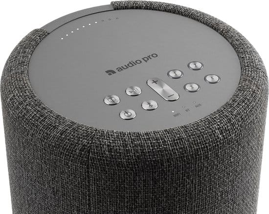 Audio Pro A10 MkII Smart Multiroom Actieve Luidspreker - Draadloze WiFi & Bluetooth Luidspreker - Multiroom - 4 WiFi Presets - Donkergrijs - afbeelding 5
