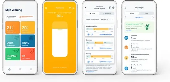 tado° Draadloze Slimme Thermostaat X - Starterskit - Smart Thermostaat - werkt met Google Home, Alexa & Apple Homekit - Zwart/Wit - afbeelding 2