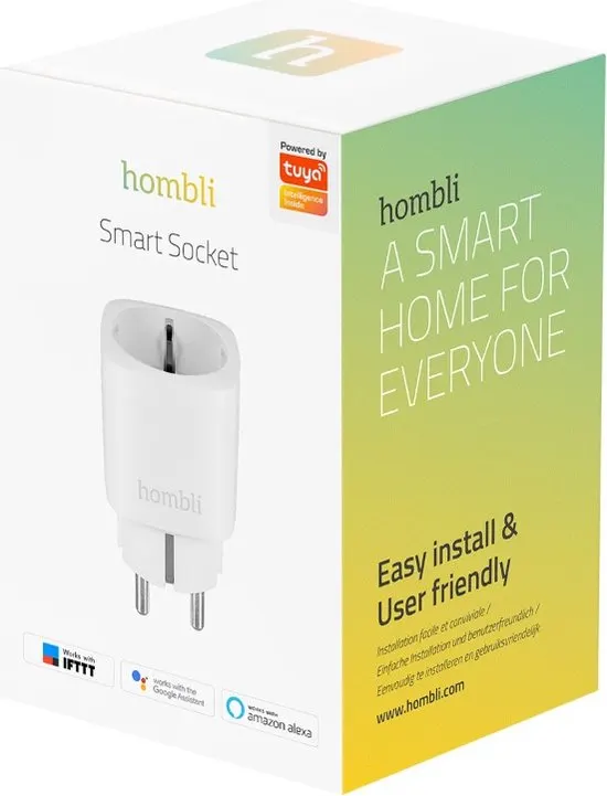 4x Hombli Slimme Stekker - WiFi - Energiemeter via mobiele app - afbeelding 4