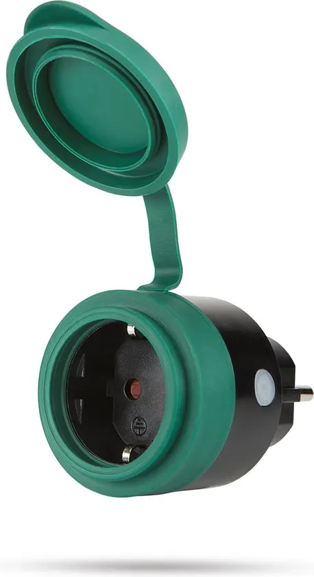 SEC24 4x Slimme stekker WiFi plug met digitale timer 16A- Tijdschakelaar - Energie besparing - Werkt met Google Home en Alexa - 2x Voor binnen gebruik en 2x voor buiten gebruik - afbeelding 3