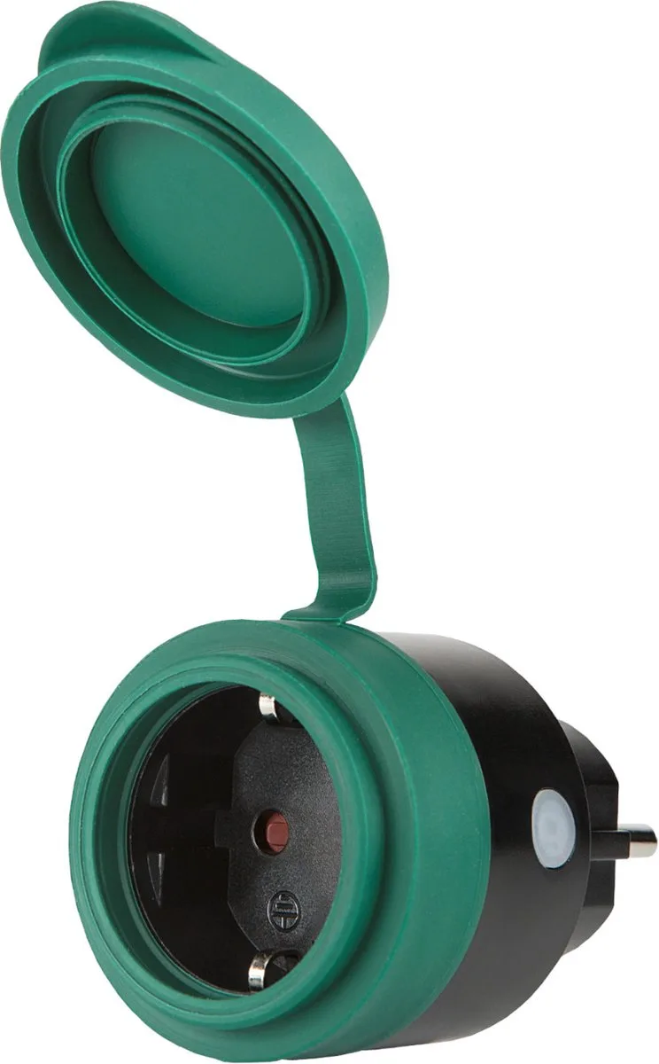 SEC24 HAS880V2 2x Slimme stekker WiFi plug met digitale timer 16A- Tijdschakelaar - Energie besparing - Werkt met Google Home en Alexa - Voor buiten gebruik - afbeelding 4