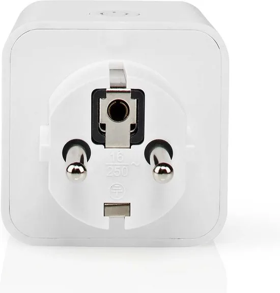 Nedis SmartLife Slimme Stekker – WiFi – 3680W – Geaard – 3 stuks – Wit - afbeelding 4
