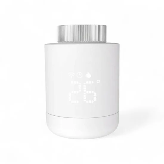 Slimme Radiatorknop Expert | WiFi bediening | Compatibel met Tuya, Smartlife, Alexa en Google Home | Batterijvoeding | App