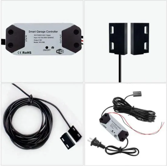 Slimme Garagedeuropener Wifi – Bediening via Smartphone & Spraak | Werkt met Tuya, Alexa & Google Assistant - afbeelding 4