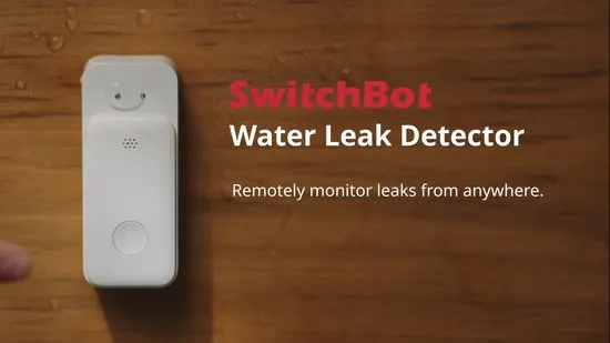 SwitchBot - WiFi-waterdetector - slimme watersensor - 100dB instelbaar alarm & app-melding - afbeelding 2