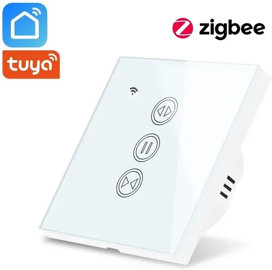 Slimme Rolluikschakelaar | Zonnescherm - Gordijnschakelaar | ZigBee | Wifi - App