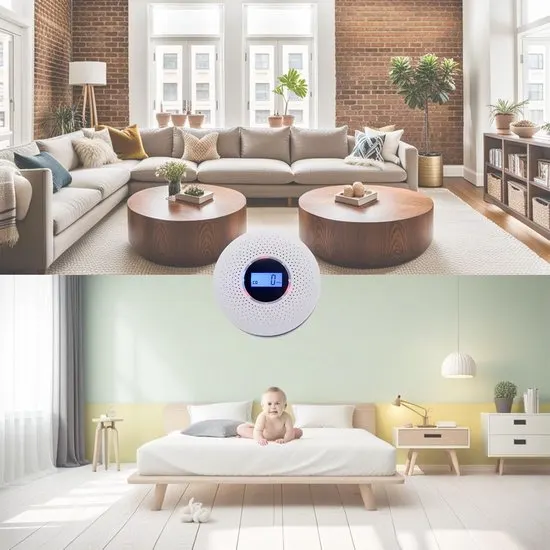 Rookmelder en koolmonoxidemelder Rookmelder Rookmelder Koolmonoxidemelder Combo Brandalarm en koolmonoxidemelder - afbeelding 3