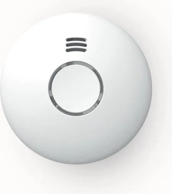 Qnect Slimme Rookdetector - Met Wifi Connectie - Makkelijke Montatie - Incl 2Aa Batterijen - afbeelding 2