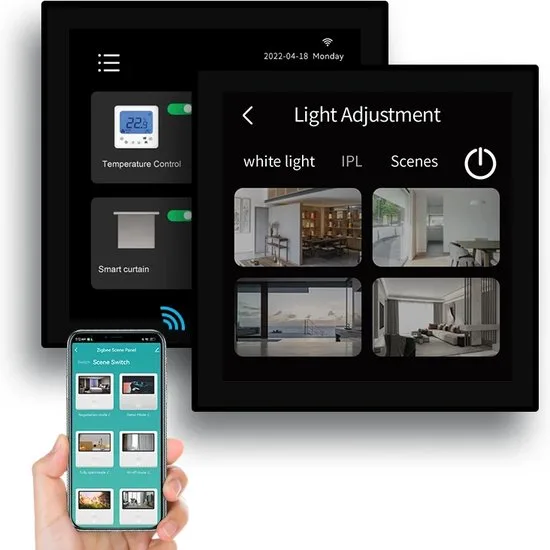 Tuya Remote 2022 - Nederlandstalige Linux 4 Inch Touch Screen afstandbediening voor alles in huis - Tuya Smart - Life Smart - Home Gateway Met Zigbee(hub) Wifi - afbeelding 5