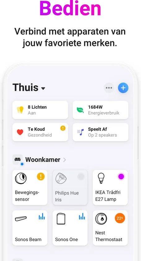 Homey Bridge - Smart Home Hub - Communiceert middels zes draadloze Smart Home technologieën - Werkt met Siri, Alexa en Google Home - afbeelding 4