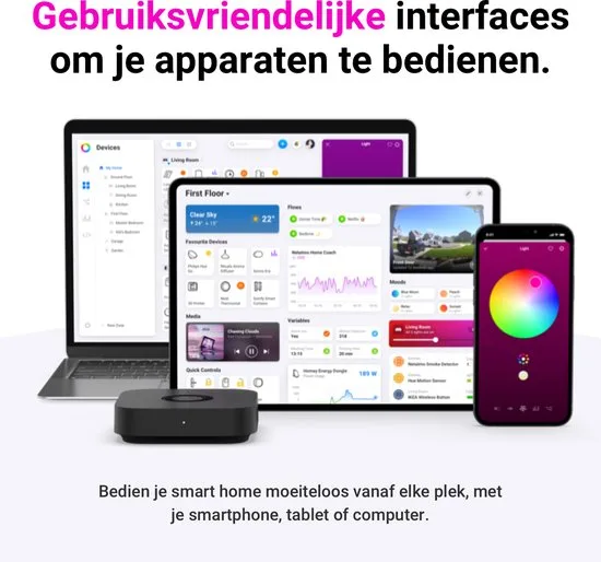 Homey Pro mini - Smart Home Hub - Zigbee - Matter - Thread - Ethernet - afbeelding 3