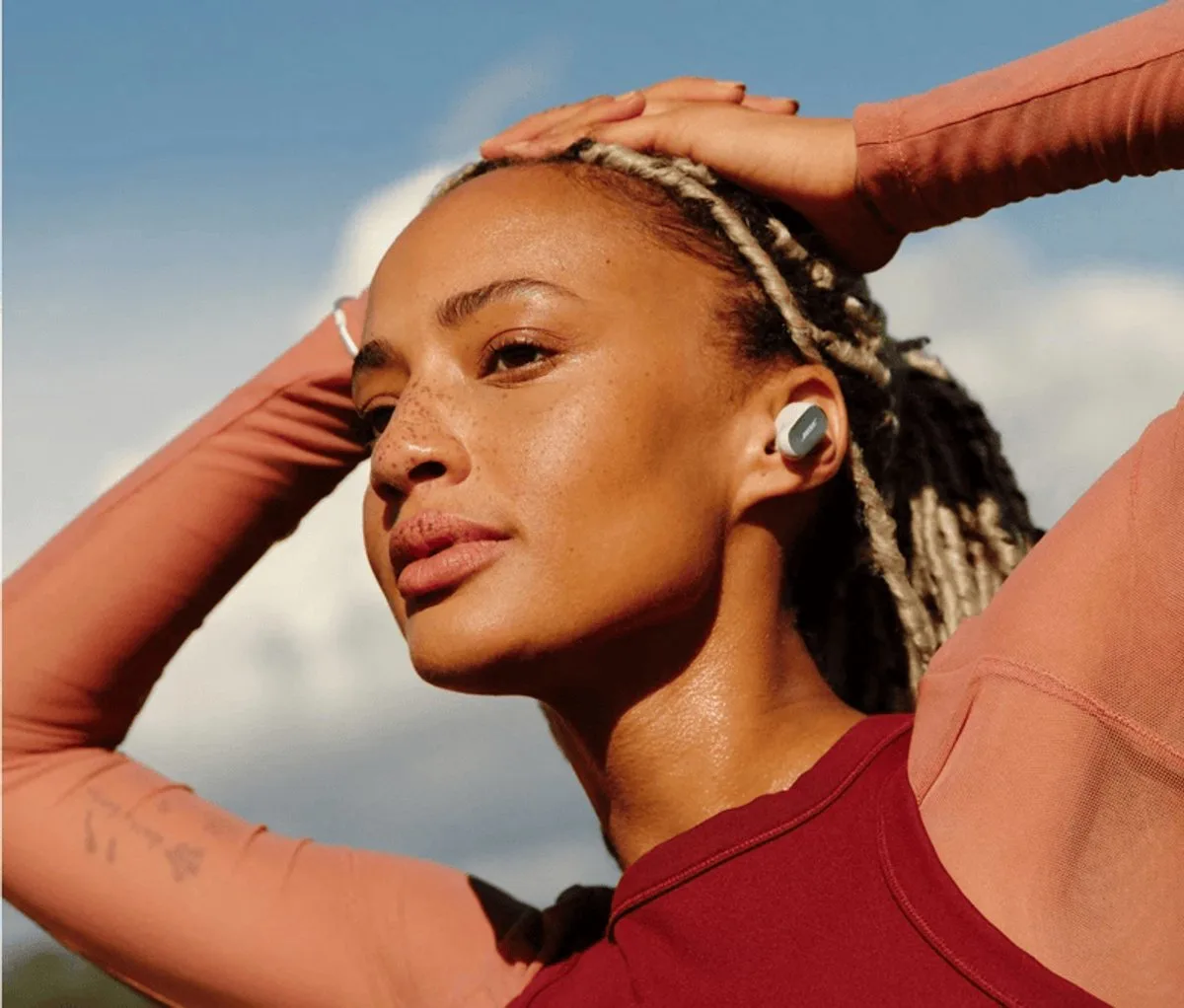 Bose QuietComfort Ultra – In-ear draadloze oordopjes – Bluetooth 5.3 – Active Noise Cancelling – Wit - afbeelding 4