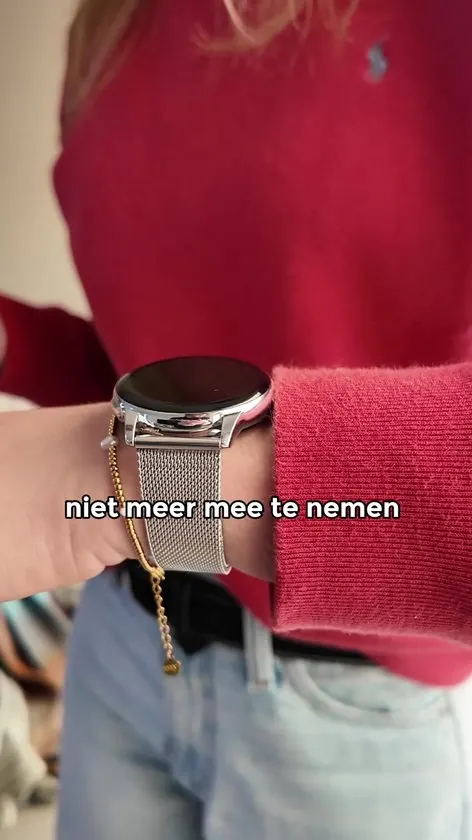 Siltcon® Auréa Smartwatch Dames & Heren - Horloge Dames - Stappenteller Horloge Dames - Hartslagmeter - Slaapmonitor - Saturatiemeter - Geschikt voor iOS/Android - AMOLED - RVS - Elke pols - Incl. 5 Bandjes - afbeelding 4