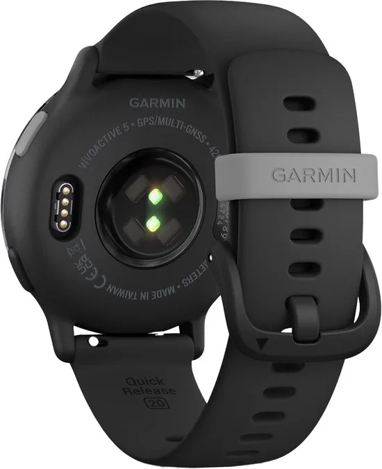 Garmin Vivoactive 5 - Sporthorloge - AMOLED-Scherm - 42 mm - Zwart - afbeelding 4