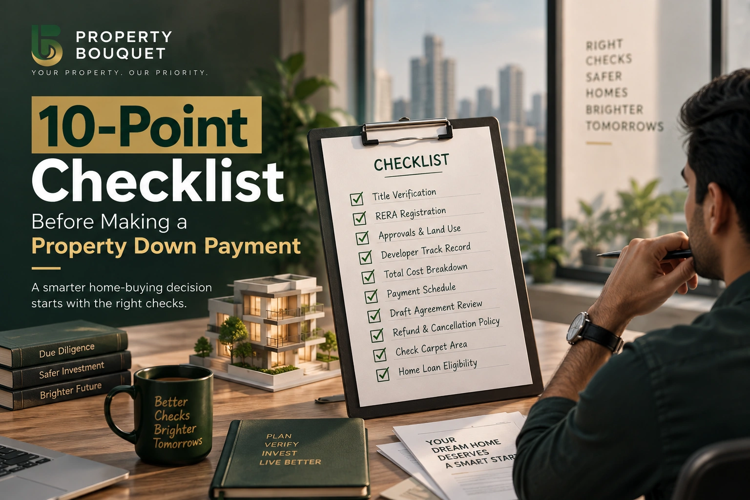 10-Point Checklist Before Making a Property Down Payment