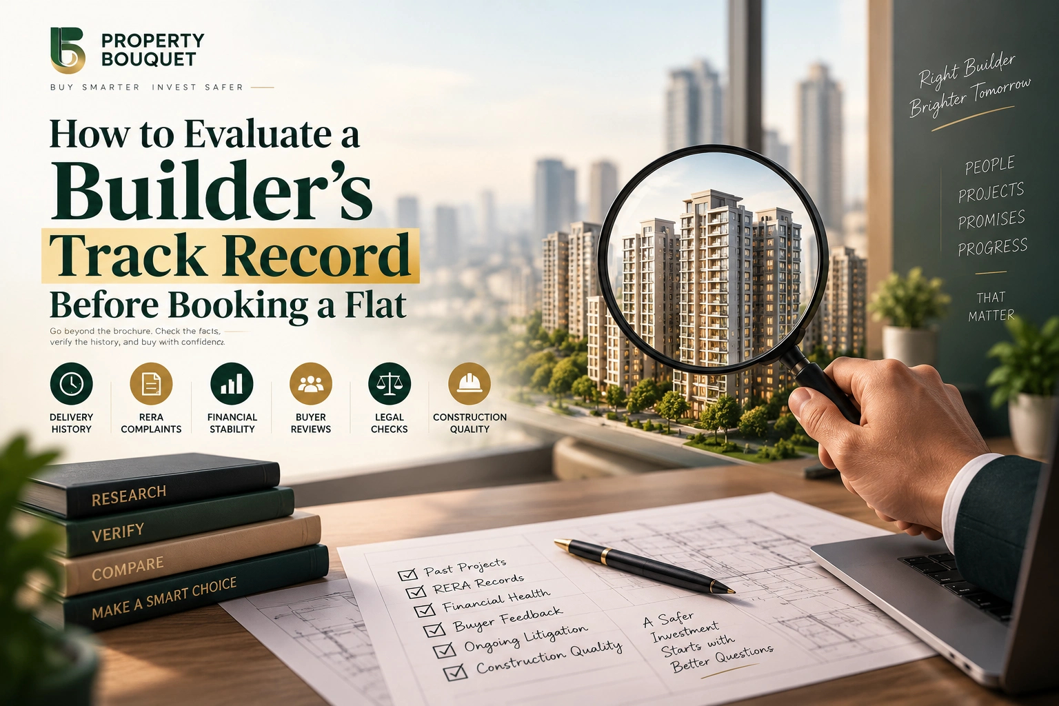 How to Evaluate a Builder's Track Record Before Booking a Flat