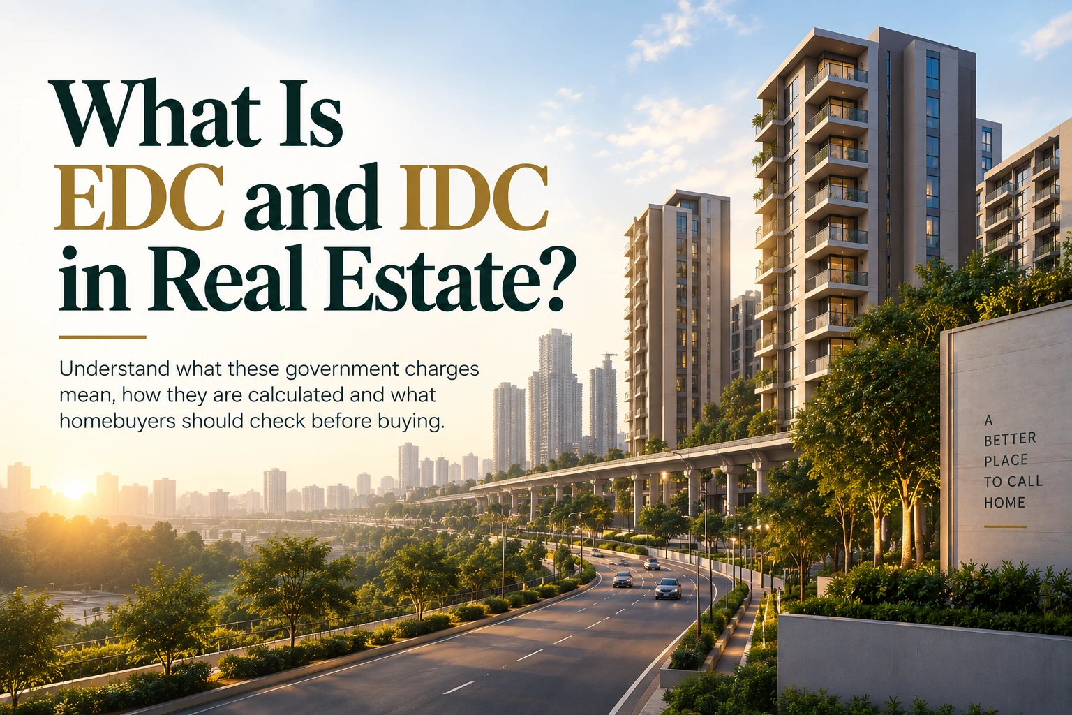 What Is EDC and IDC in Real Estate? Charges Explained