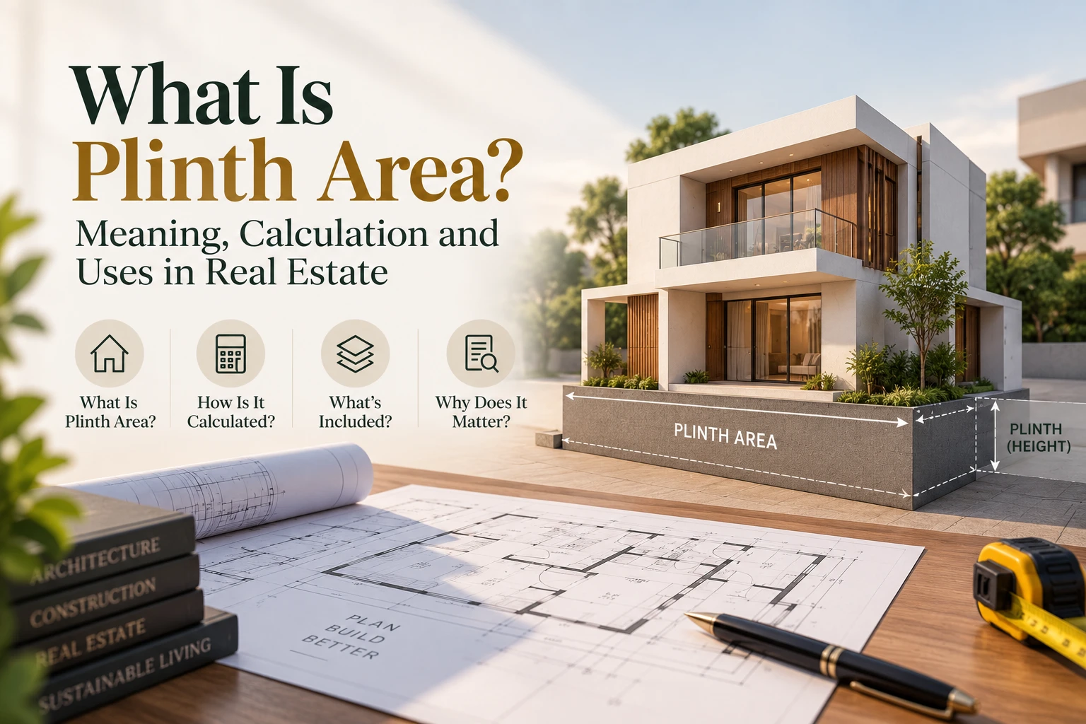 Plinth Area Explained: The Number Behind Your Construction Cost