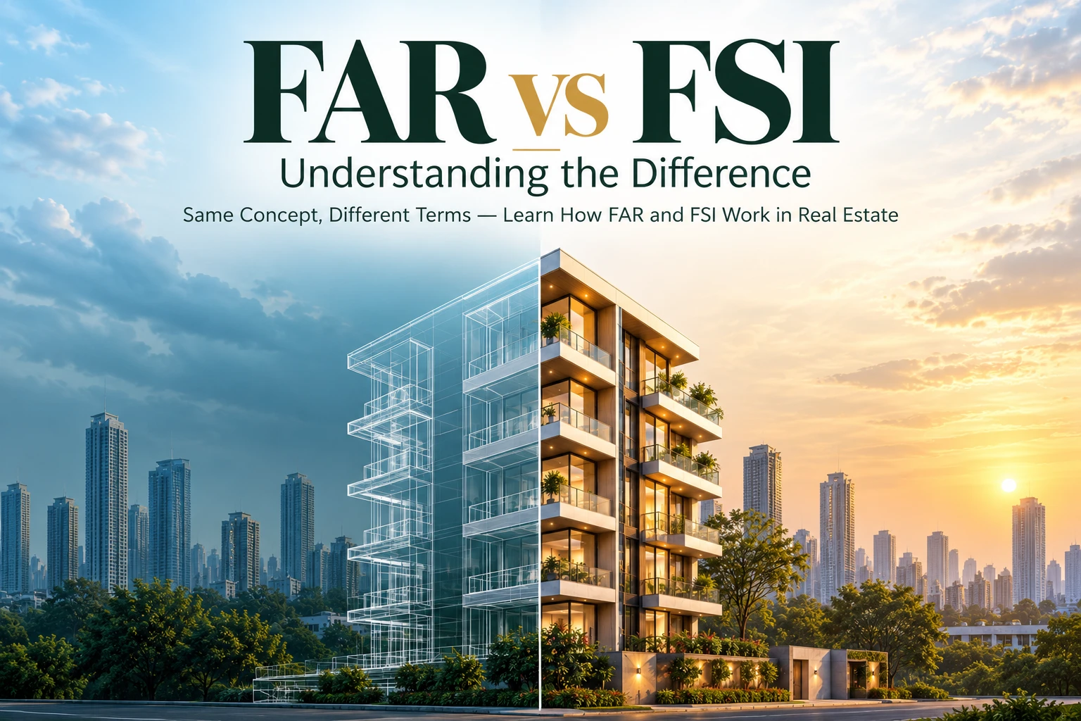 FAR vs FSI: Are They Really Different?