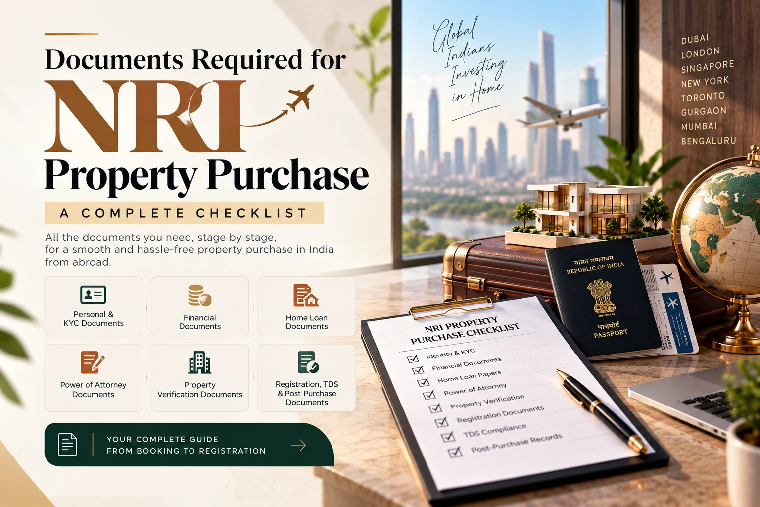 NRI Property Purchase Documents: The Complete Checklist