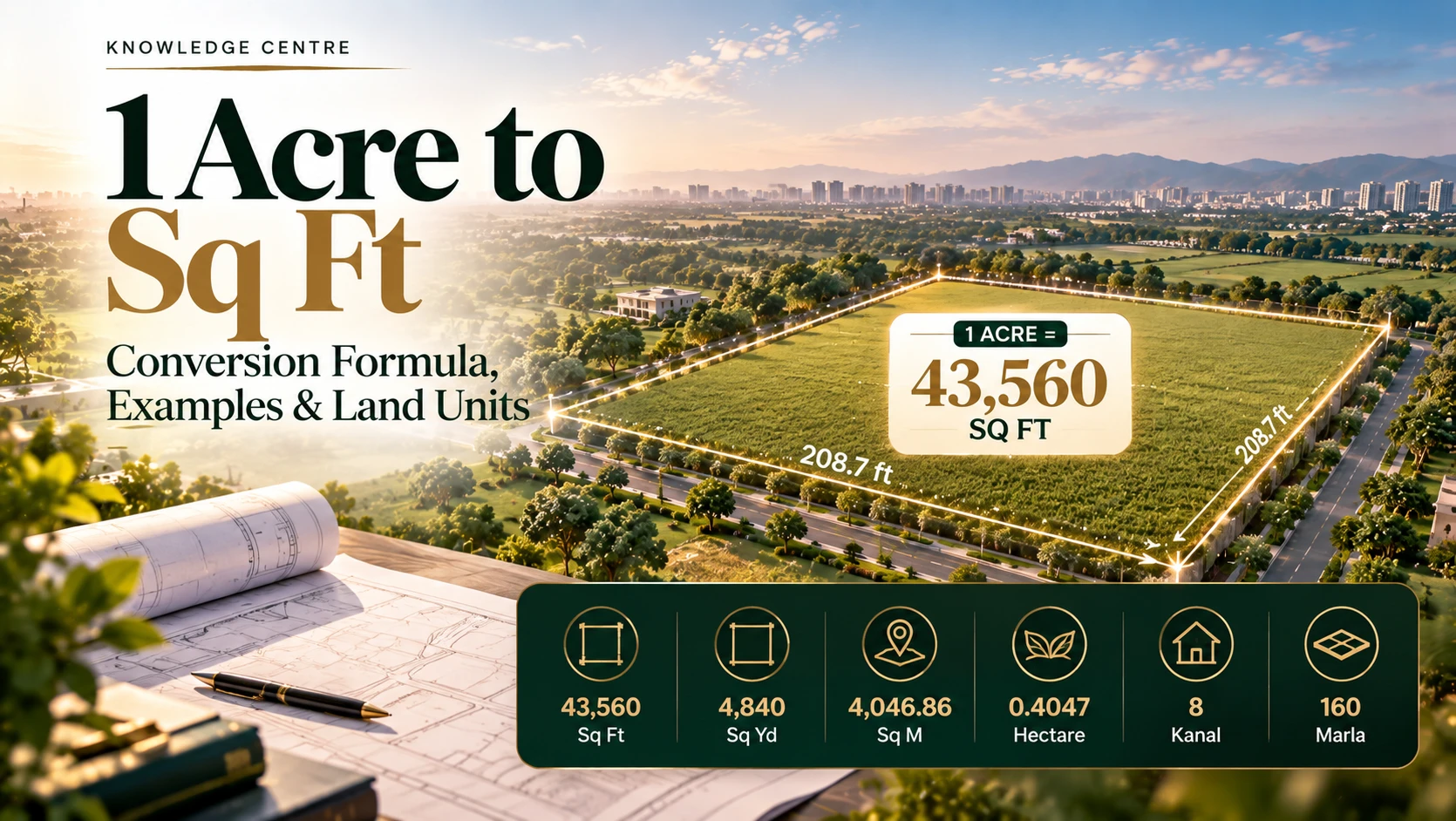 How Many Square Feet in 1 Acre? A Simple Guide for Property Buyers