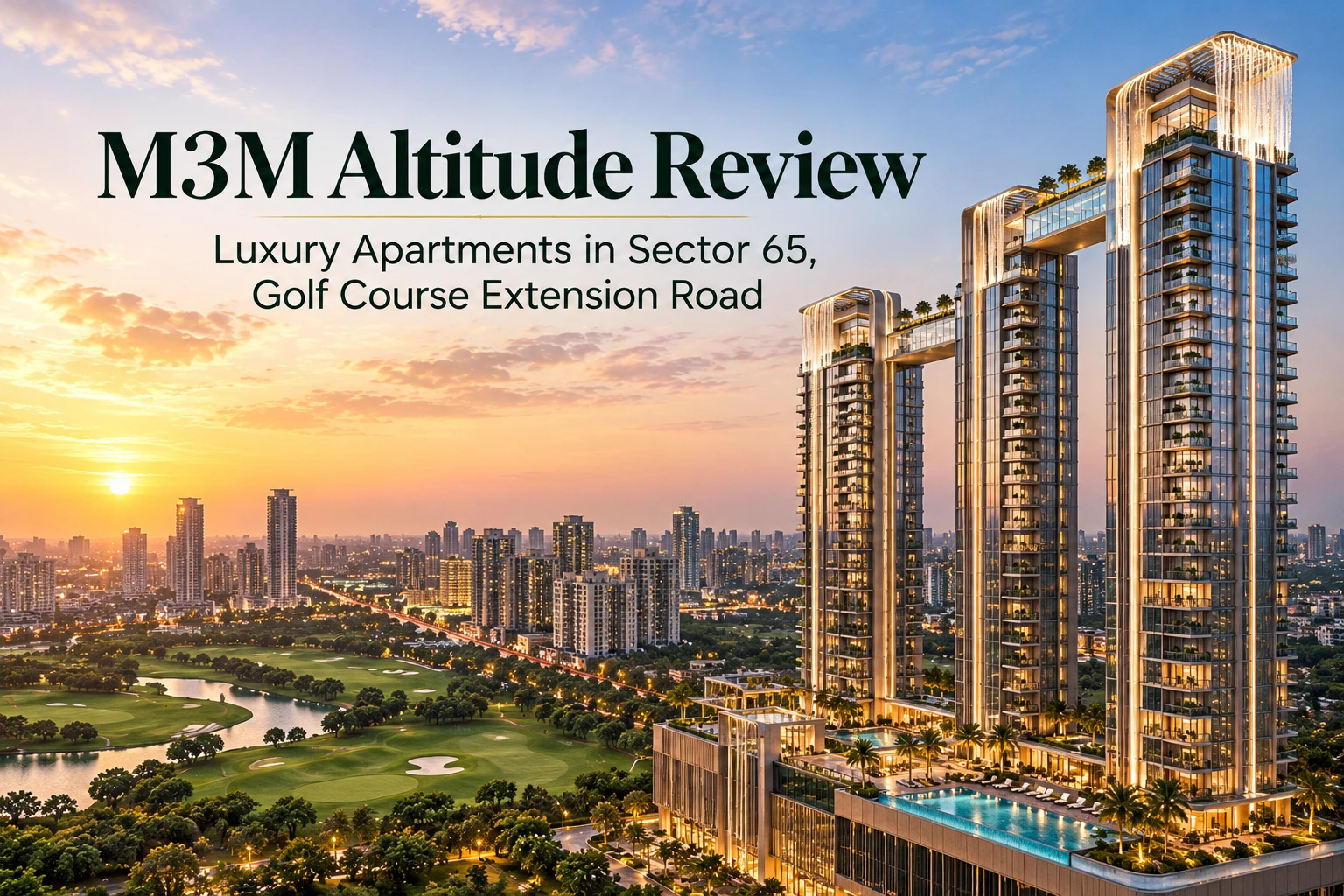 M3M Altitude Review: Sky-High Luxury Living on Golf Course Extension Road