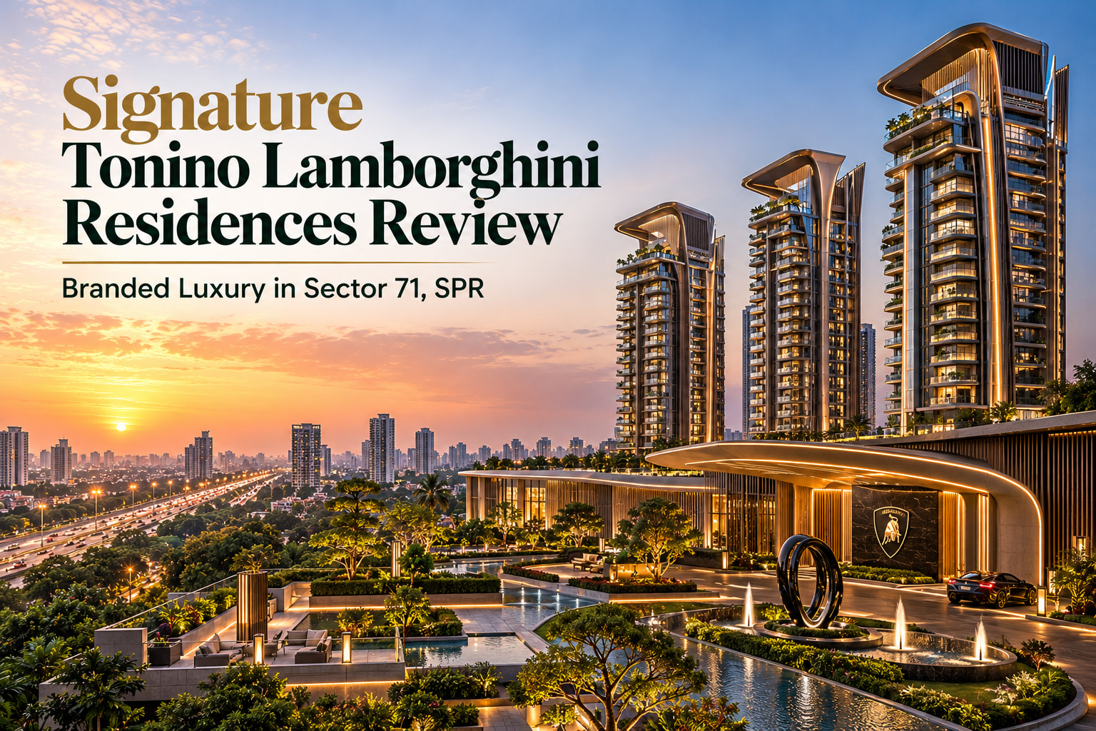 Signature Tonino Lamborghini Residences Review: Italian Branded Living on SPR