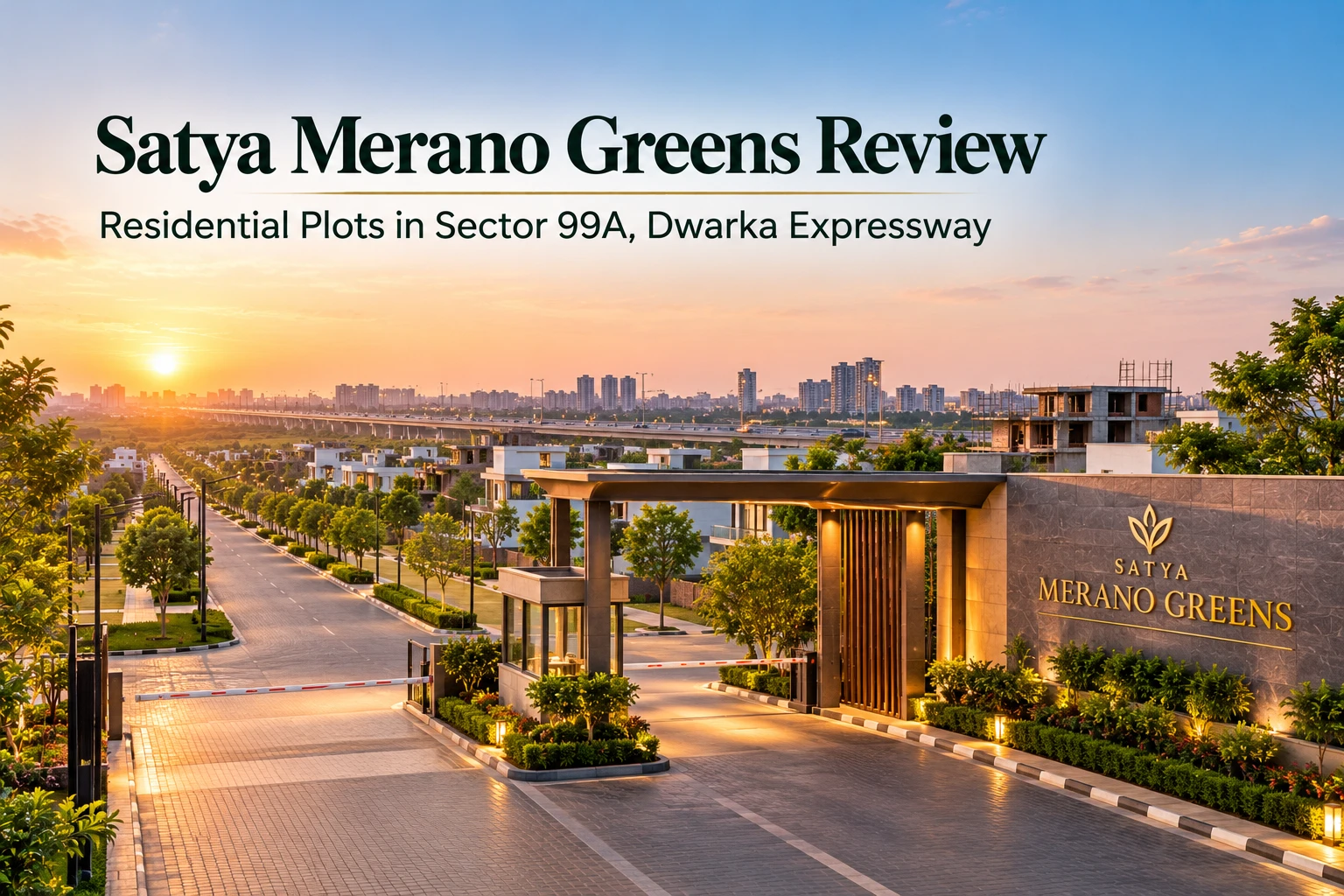 Satya Merano Greens Review: Ready Plots Near Dwarka Expressway