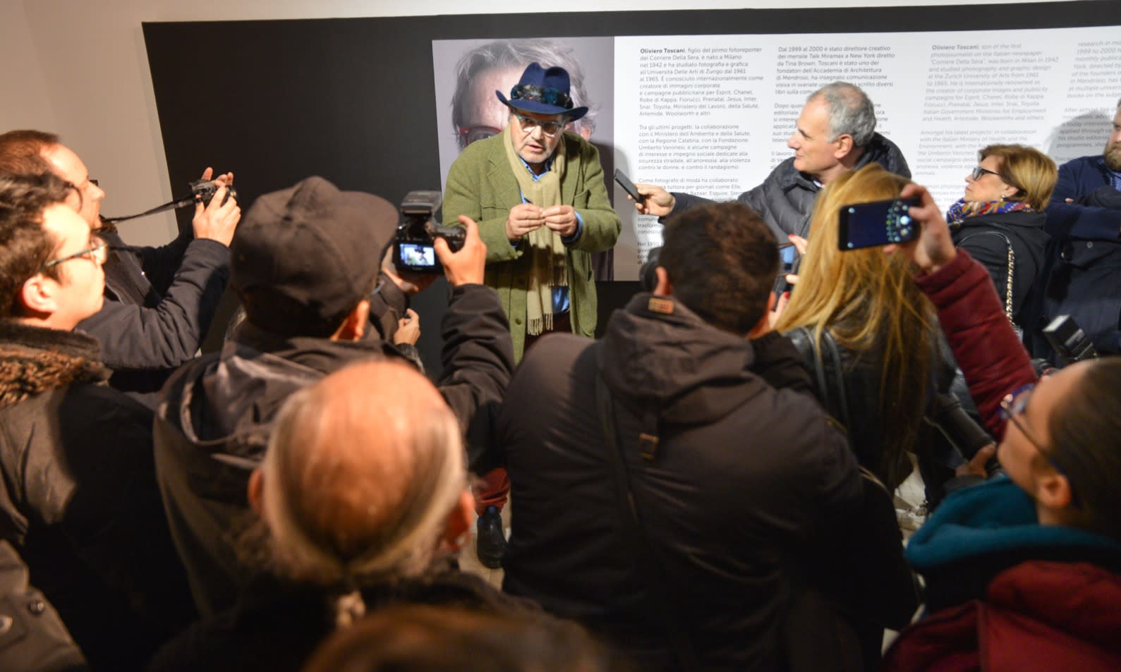 Oliviero Toscani — MOSTRA ANTOLOGICA