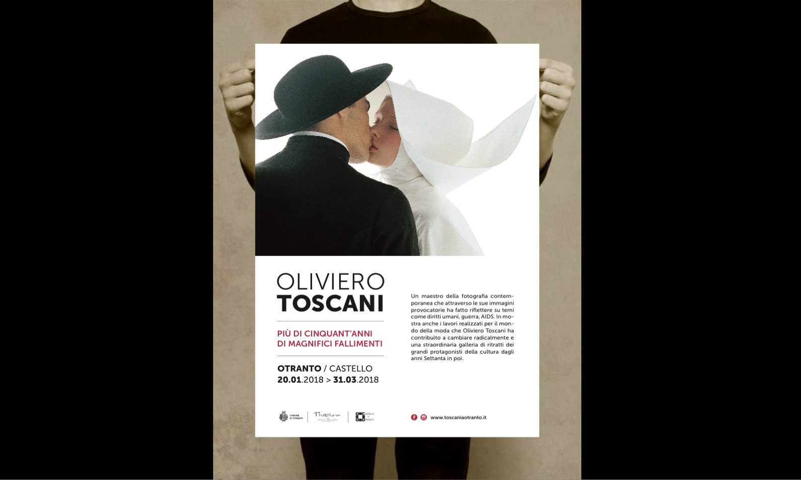 Oliviero Toscani — MOSTRA ANTOLOGICA