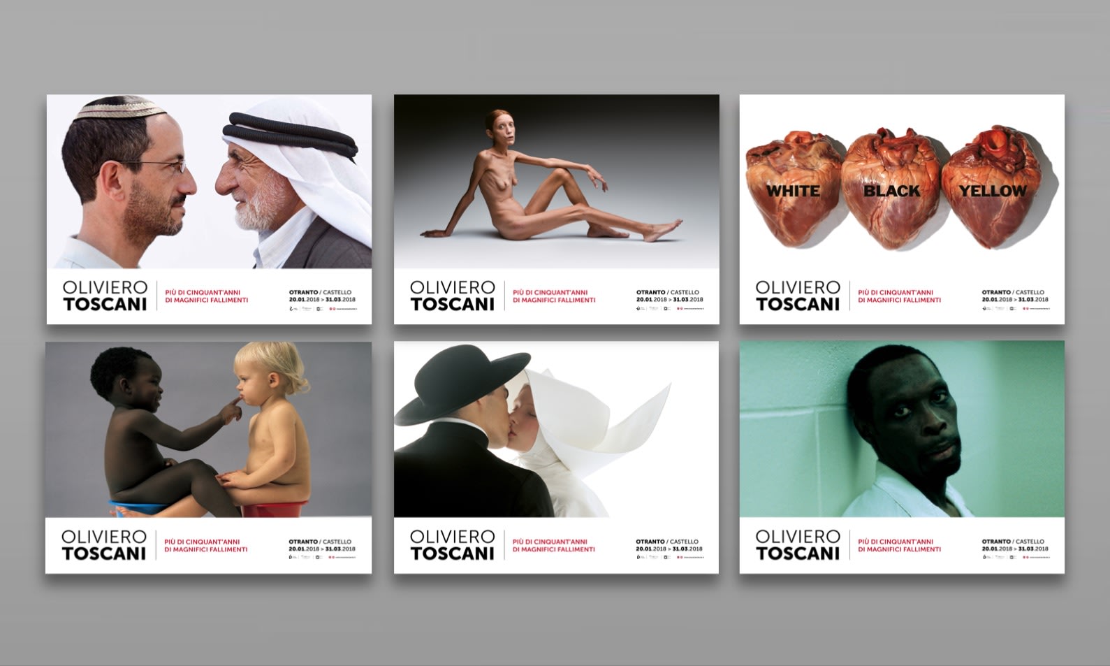 Oliviero Toscani — MOSTRA ANTOLOGICA