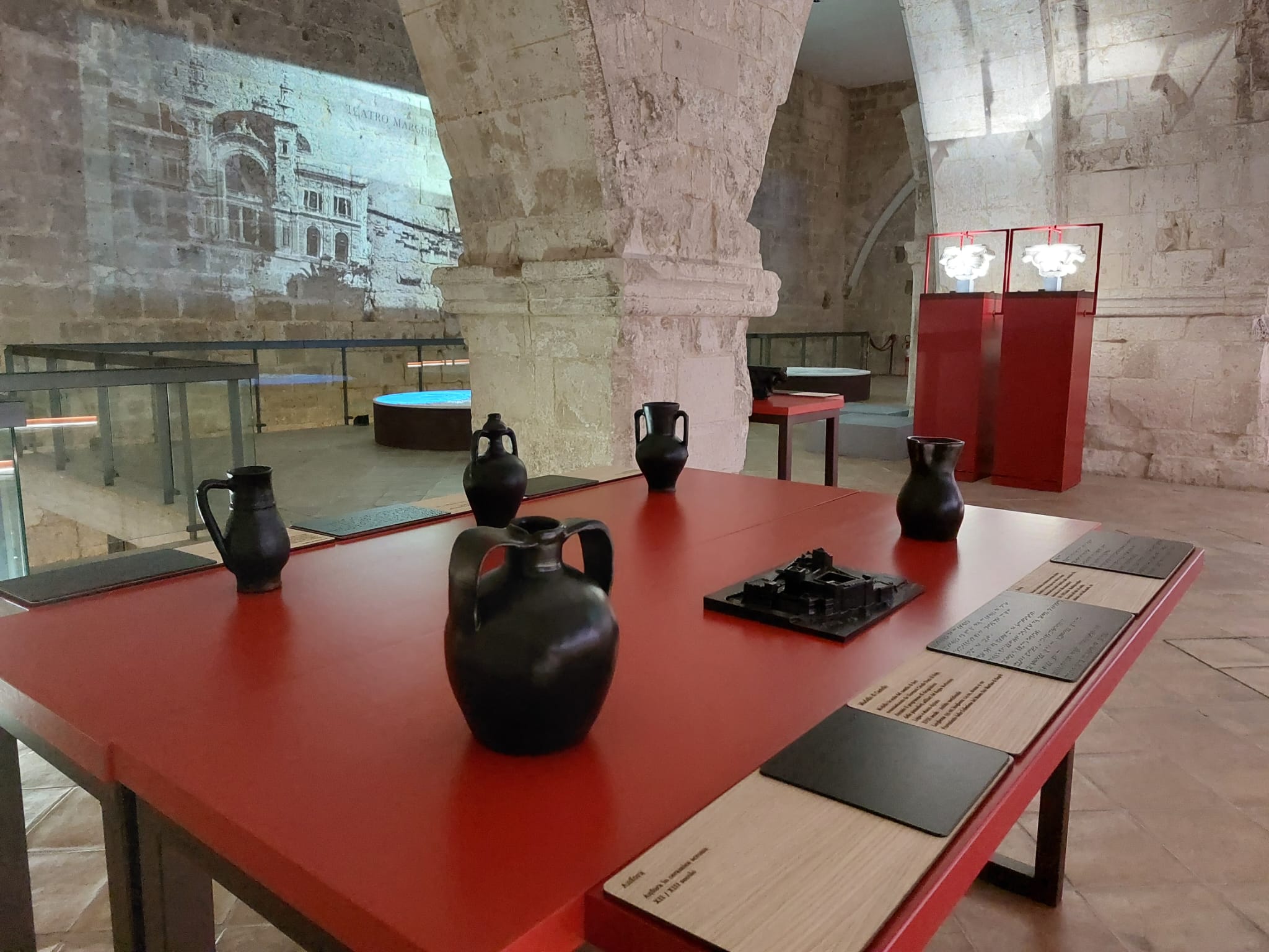 Castello Svevo di Bari — ALLESTIMENTO SALA SVEVA