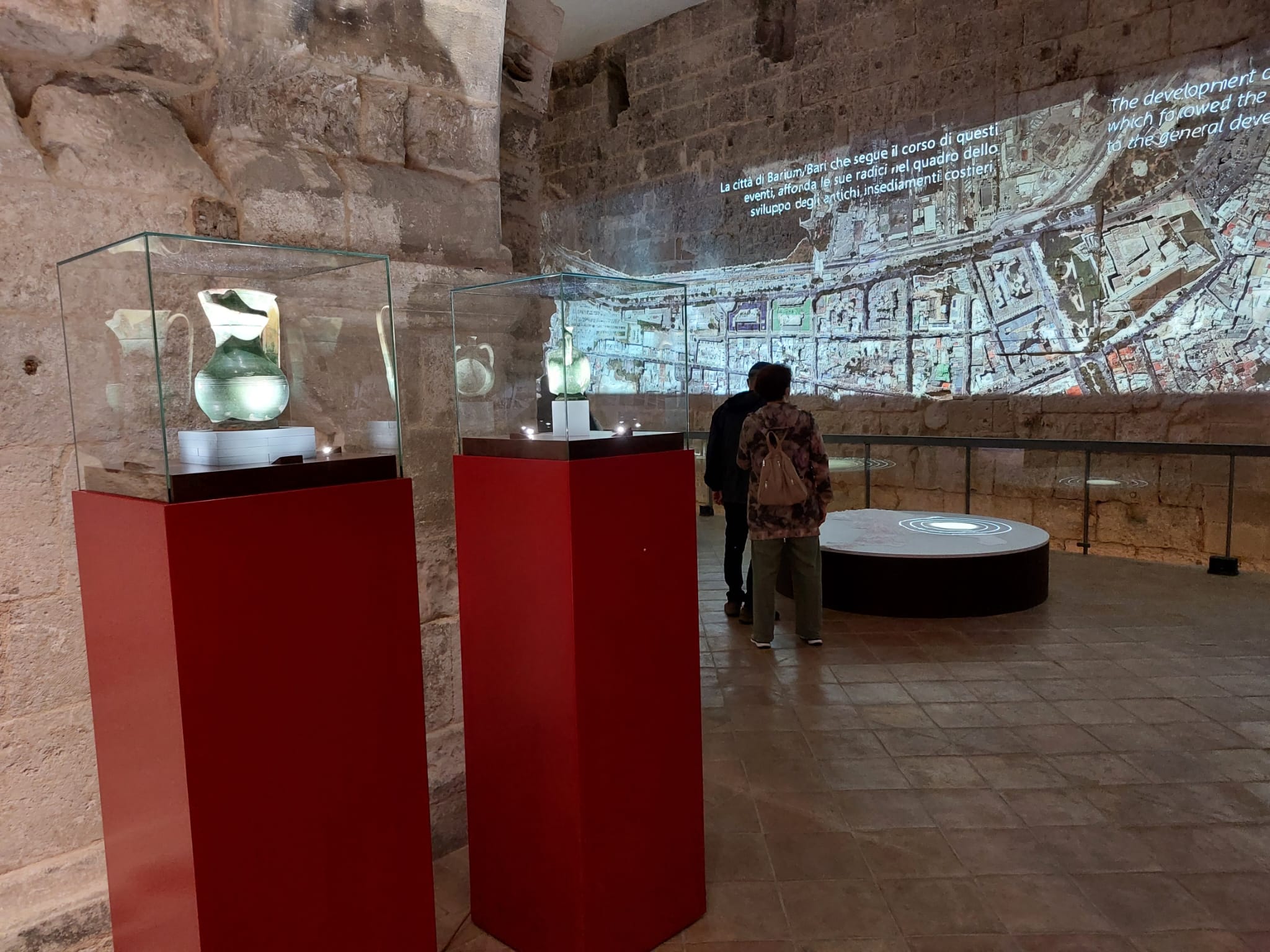Castello Svevo di Bari — ALLESTIMENTO SALA SVEVA