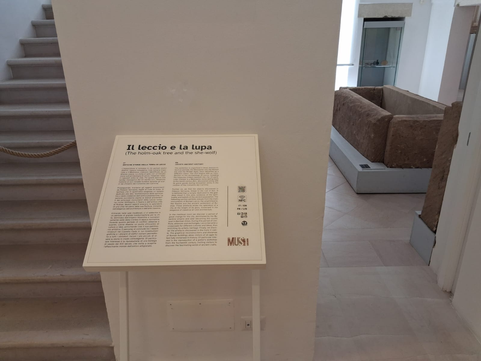 MUST - Museo Storico del Territorio — LA COMUNICAZIONE PER UN MUSEO ACCESSIBILE