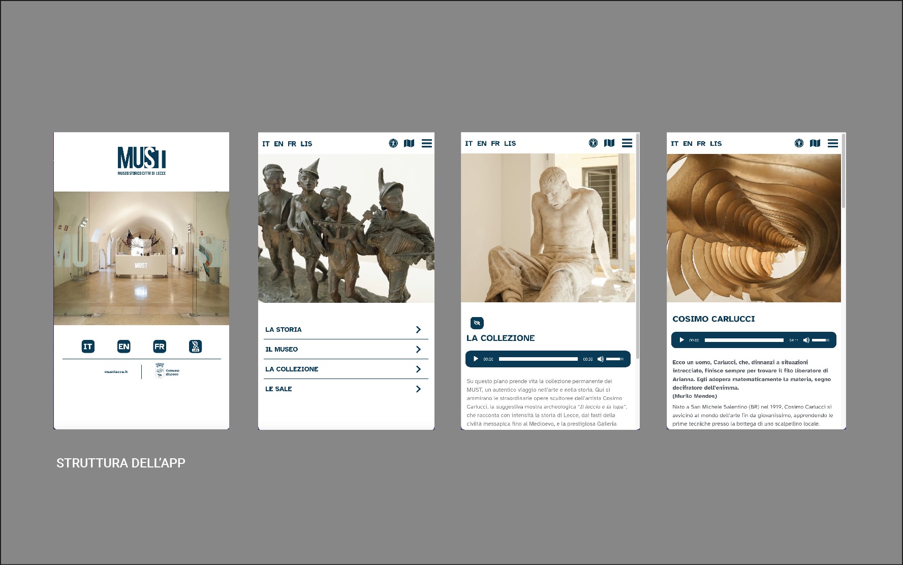 MUST - Museo Storico del Territorio — LA COMUNICAZIONE PER UN MUSEO ACCESSIBILE