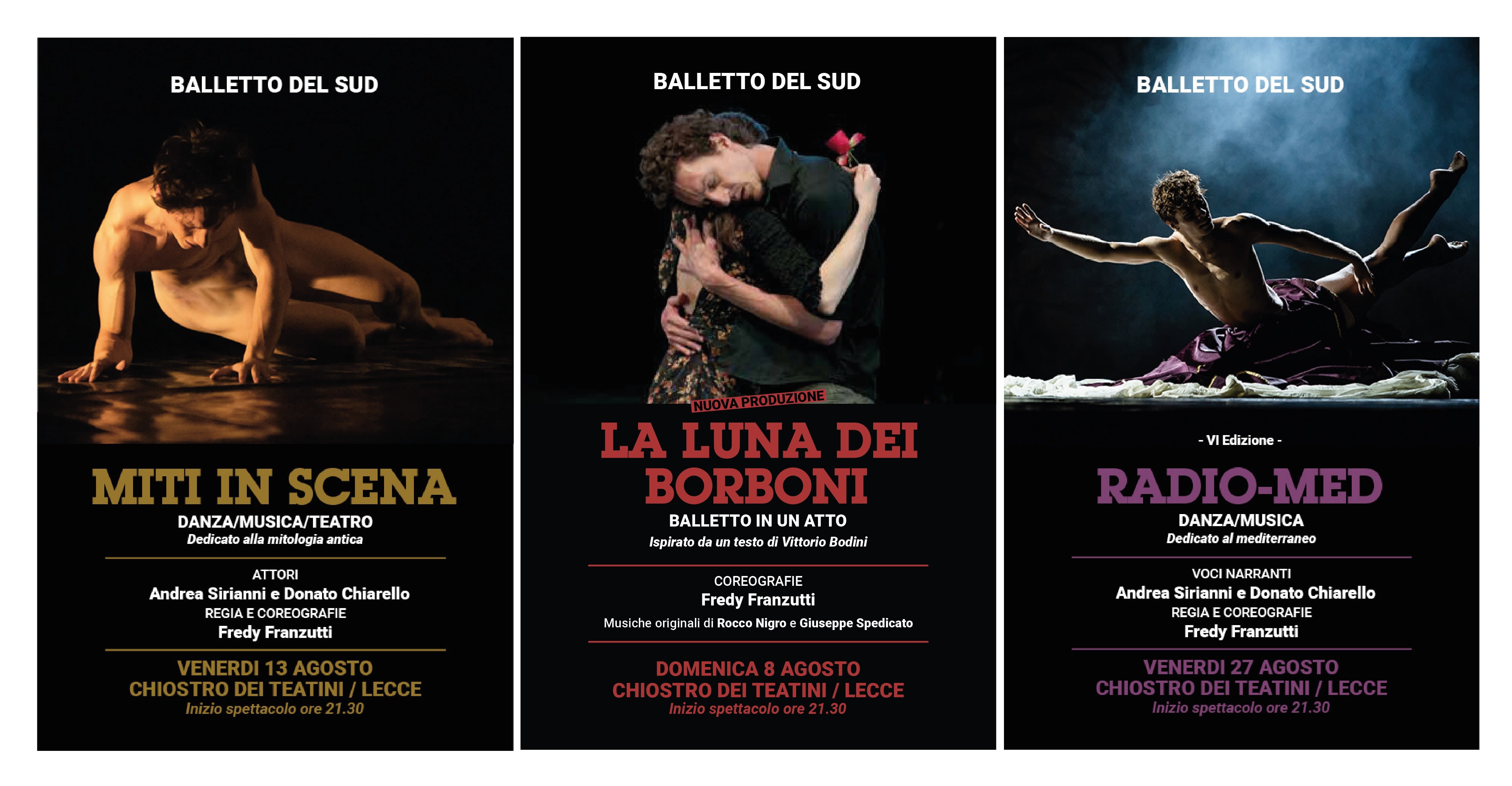 Balletto del Sud — CAMPAGNE DI COMUNICAZIONE