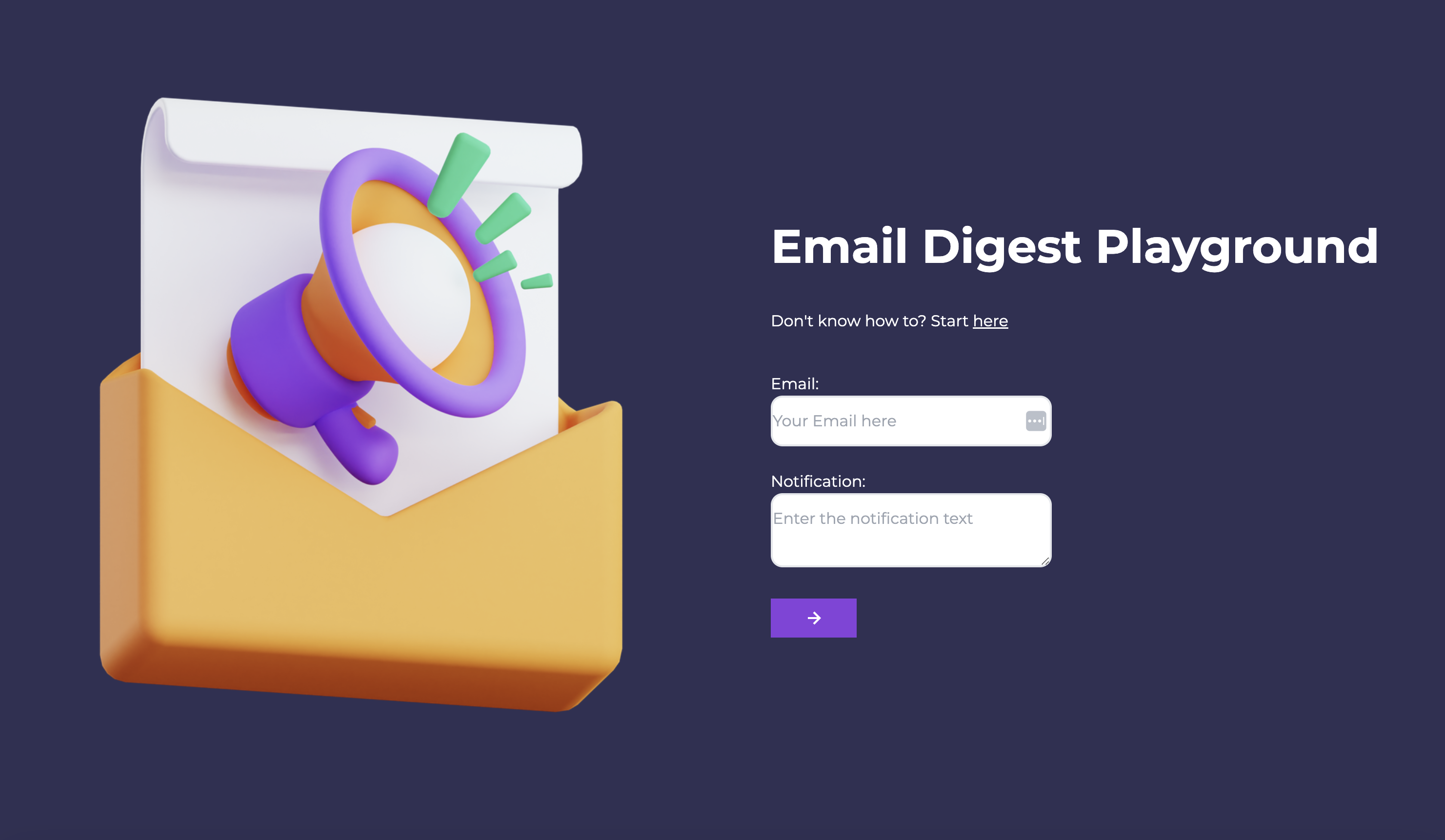 email digest app showcase